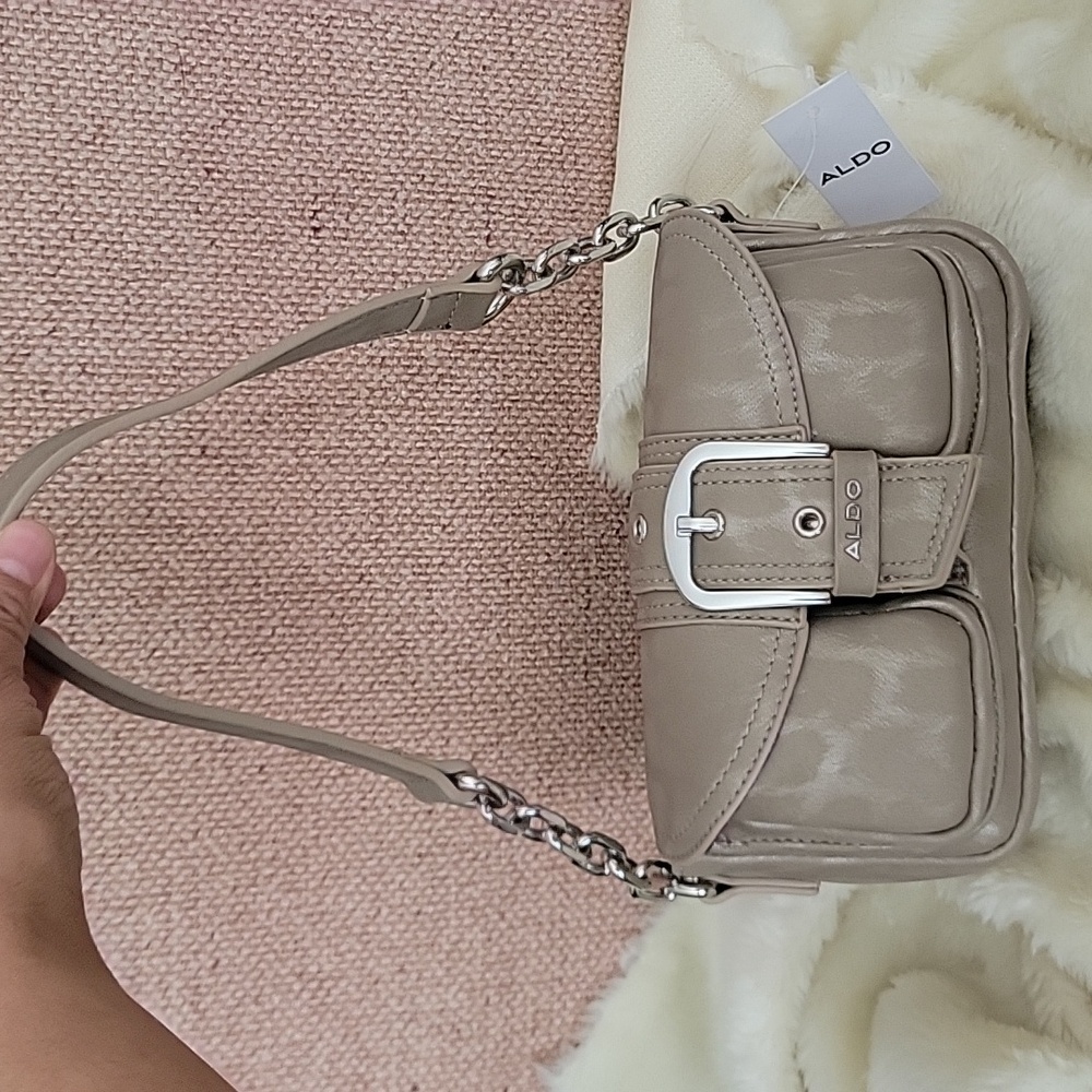 NEW ALDO Tan Shoulder Bag. - Picture 1 of 17